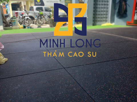 Cung cấp - Thi công Thảm cao su EPDM, Gạch cao su EPDM 25mm, Cỏ CCGrass  LH 0898080320