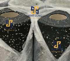 Thảm cao su EPDM chấm xanh trắng
