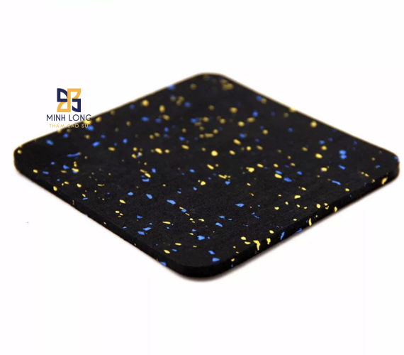 Thảm cao su EPDM chấm xanh - vàng