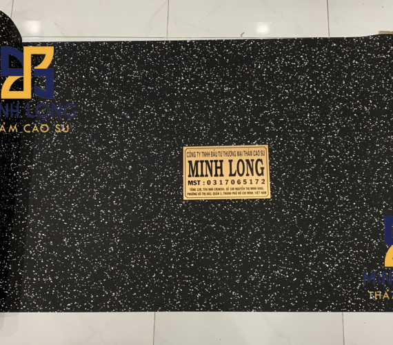 Thảm cao su EPDM chấm trắng dày 2mm