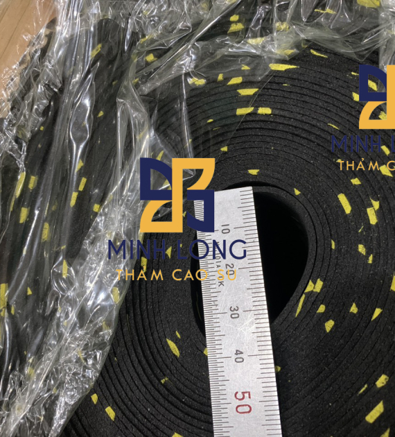 Thảm cao su EPDM chấm vàng dày 2mm